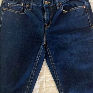 GAP Women's Straight Leg Jeans - Dark Blue